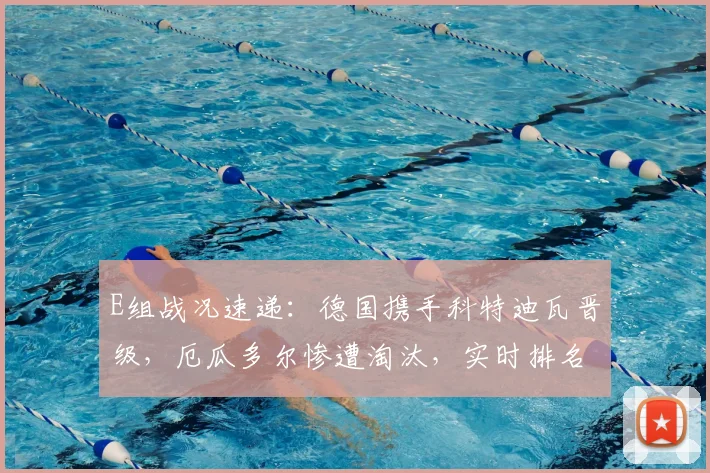 E组战况速递：德国携手科特迪瓦晋级，厄瓜多尔惨遭淘汰，实时排名规则深度解读