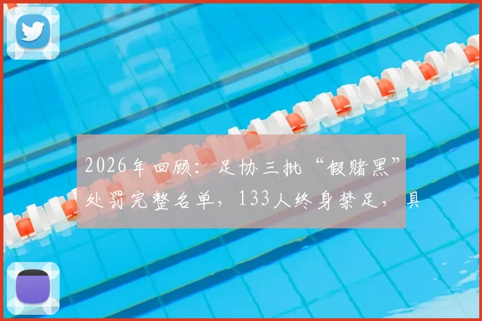2026年回顾：足协三批“假赌黑”处罚完整名单，133人终身禁足，具体人名、影响及查询途径详解